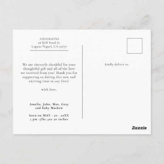 Carte Postale Quelle merveilleuse période Multi Photo Minimal No (Dos)