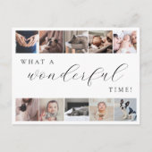 Carte Postale Quelle merveilleuse période Multi Photo Minimal No (Devant)