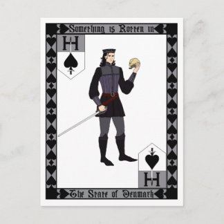 Carte Postale Quelque chose est putréfiée