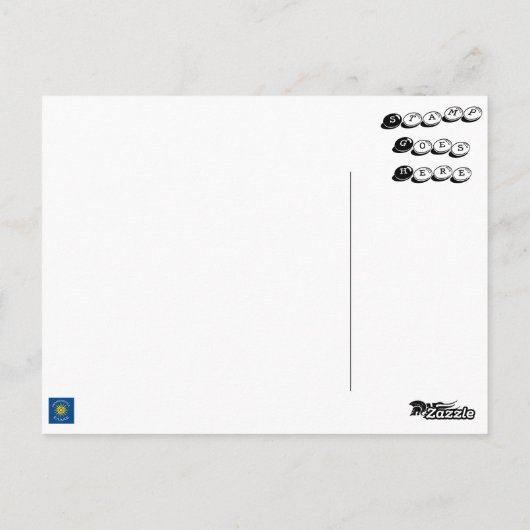 Carte Postale Quelque part dans la mer Égée (Dos)