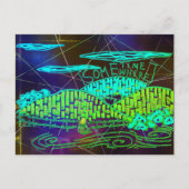 Carte Postale Quelque part / Parfois (Devant)