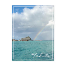 Quelque part sur l'arc-en-ciel à Tahiti