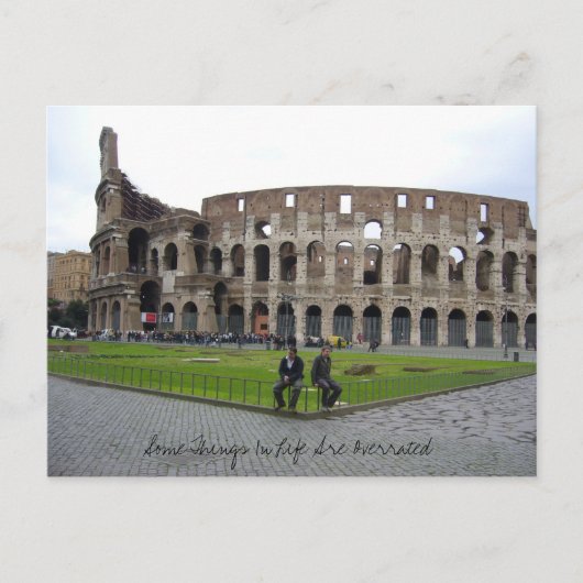 Carte Postale Quelques Choses Dans... - Rome (Devant)