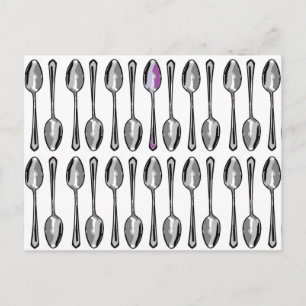 Carte Postale Quelques Cuillères Supplémentaires