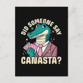 Carte Postale Quelqu'Un A Dit Canasta (Devant)