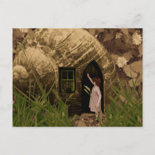 Carte Postale Quelqu'un à la maison ?