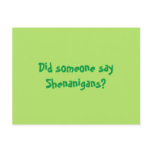 Quelqu'Un A-T-Il Dit Des Shenanigans ? Joyeux Jour