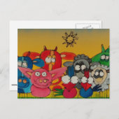 Carte Postale quelqu'un a vu pietje ? (Devant / Derrière)