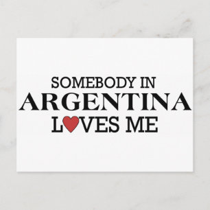 Carte Postale Quelqu'Un En Argentine