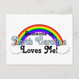Carte Postale Quelqu'un en Caroline du Nord m'aime