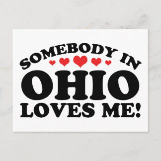 Carte Postale Quelqu'Un En Ohio M'Aime
