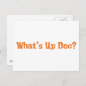 Carte Postale Quels sont les cadeaux Doc (Devant / Derrière)