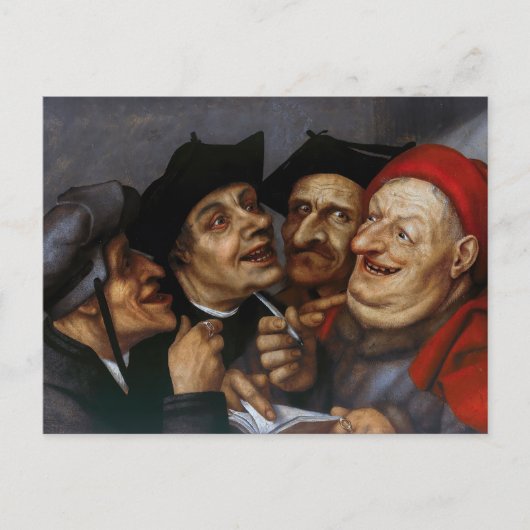 Carte Postale Quentin Matsys - Accord d'achat (Devant)