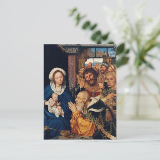 Carte Postale Quentin Matsys - L'Adoration des Mages (Debout devant)