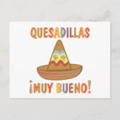 CARTE POSTALE QUESADILLAS (Devant)