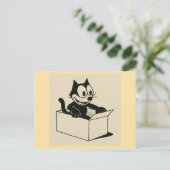 Carte Postale Qu'Est-Ce Que C'Est Avec Les CATS Et Les BOÎTES ? (Debout devant)
