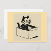 Carte Postale Qu'Est-Ce Que C'Est Avec Les CATS Et Les BOÎTES ? (Devant / Derrière)