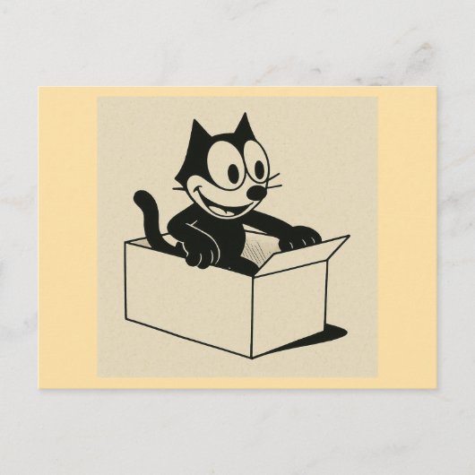 Carte Postale Qu'Est-Ce Que C'Est Avec Les CATS Et Les BOÎTES ? (Devant)
