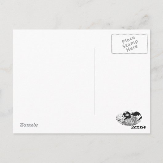 Carte Postale Qu'est-ce que Quackin ? (Dos)