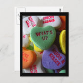 Carte Postale qu'est-ce qui se passe ? (Devant / Derrière)