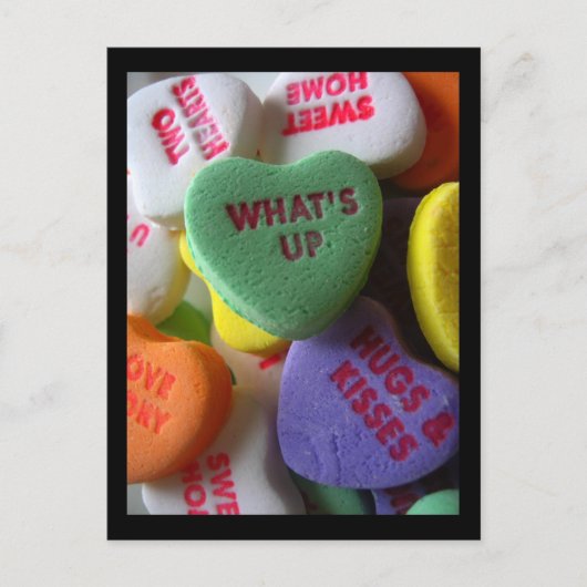 Carte Postale qu'est-ce qui se passe ? (Devant)