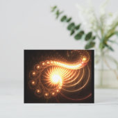 Carte Postale Question cosmique (Debout devant)