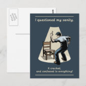 Carte Postale Question de santé (Devant / Derrière)