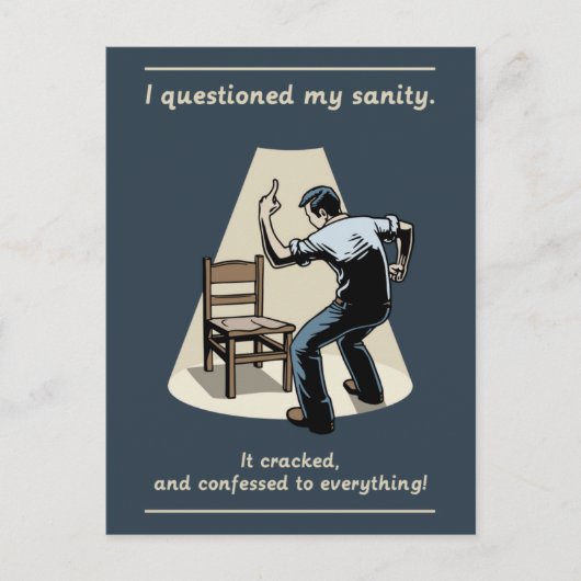 Carte Postale Question de santé (Devant)