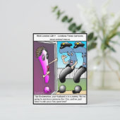 Carte Postale Question Police Drôle Cadeaux Tee - shirts Mugs & (Debout devant)