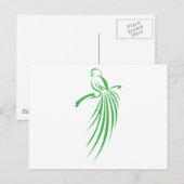 Carte Postale Quetzal (Devant / Derrière)