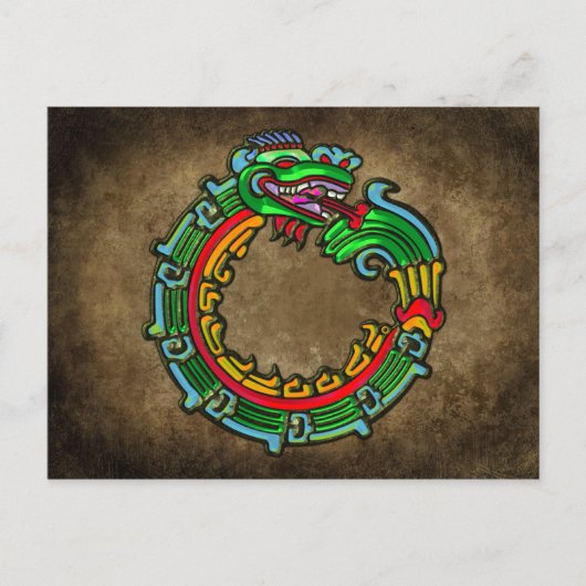 Carte Postale Quetzalcoatl (Devant)