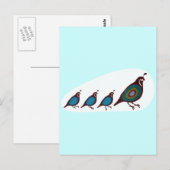 Carte Postale Queue (Devant / Derrière)