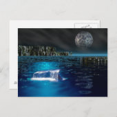 Carte postale Queue (Devant / Derrière)