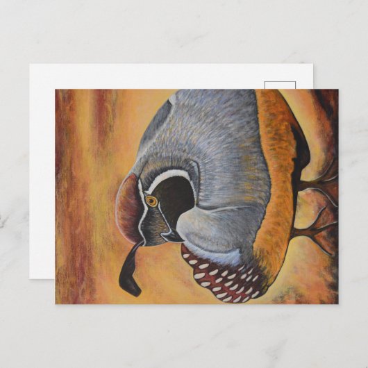 Carte Postale Queue (Devant / Derrière)