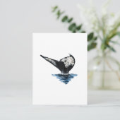 Carte Postale Queue de baleine (Debout devant)