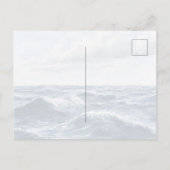 Carte Postale Queue de baleine de l'océan bleu (Dos)