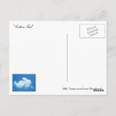 Carte Postale Queue de coton (Dos)
