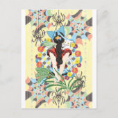 Carte Postale Queue de Ponytail et oreilles de chat (Devant)