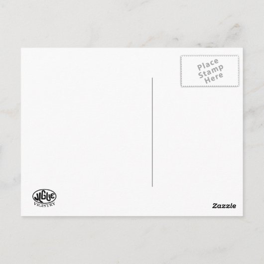 Carte Postale Queue de tournage (Dos)