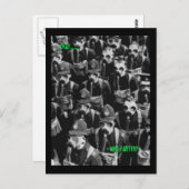 Carte Postale Qui a pété (Devant / Derrière)