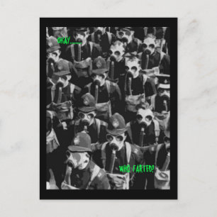 Carte Postale Qui a pété