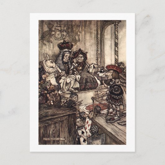 Carte Postale Qui a volé les tartes ? (Devant)