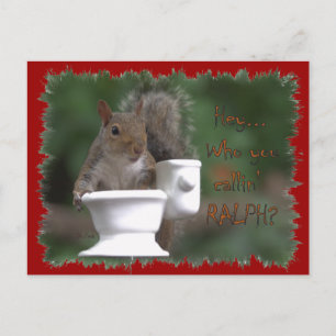 Carte Postale "Qui appelez-vous RALPH ?"