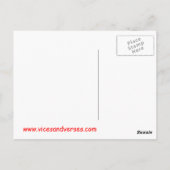 Carte Postale Qui Dieu Détesterait-Il ? (Dos)