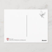 Carte Postale Qui est là ? (Dos)