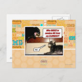 Carte Postale Qui ose me réveiller ? (Devant / Derrière)