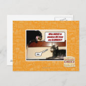 Carte Postale Qui ose me réveiller ? (Devant / Derrière)