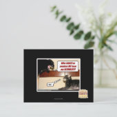 Carte Postale Qui ose me réveiller ? (Debout devant)