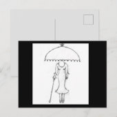 Carte Postale - Qui Portez-Vous ? Avec enveloppe (Devant / Derrière)