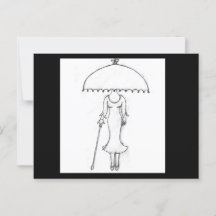 Carte Postale - Qui Portez-Vous ? Avec enveloppe